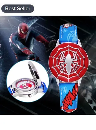 New Marvel Spider-Man Flip Children's Watch 