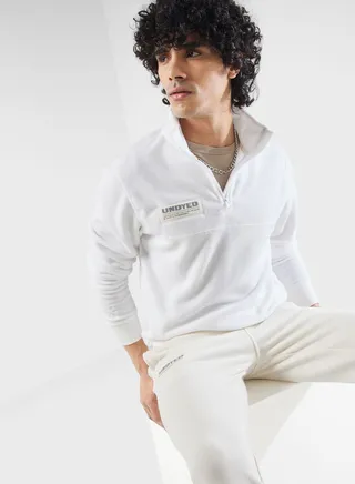 Undyed 1/4 Zip Fleece 