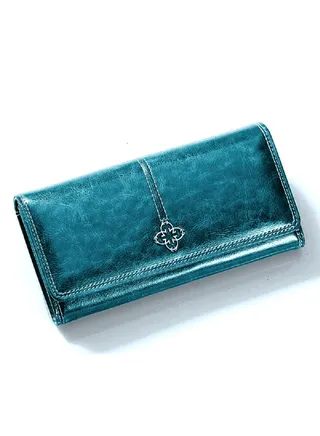 Stylish Comfortable Mini Wallet Blue 