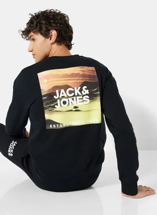 Back Graphic Logo Sweatshirt 
