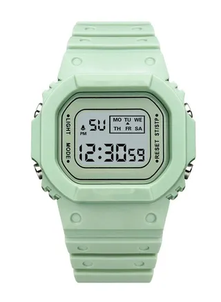 Kids' Water Resistant Silicone Digital Watch 