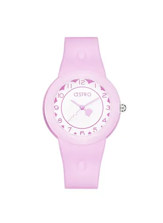 ASTRO Kids Analog White Dial Watch - A23809-PPVW 