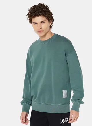 Oversized Crew Neck Sweatshirt