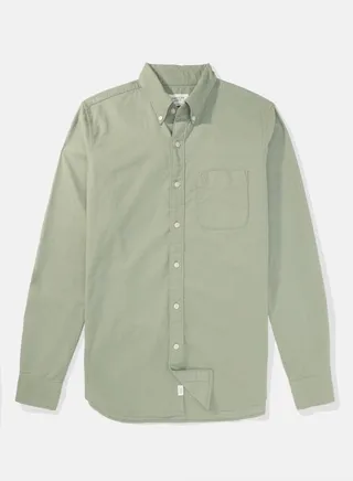 AE Slim Fit Flex Oxford Button-Up Shirt 