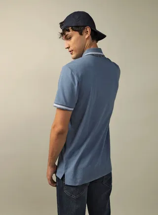 AE Tipped Flex Pique Polo Shirt 
