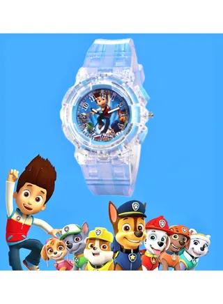 Cartoon Digital Watch for Kids, Child Colorful Luminous Cartoon Watch 