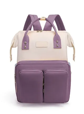 Large Capacity Portable Portable Shoulder Multi Functional Mother Bag 