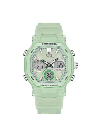Kid's Unisex Analog+Digital Polyurethane Wrist Watch A23820-PPGG - 43 Mm 