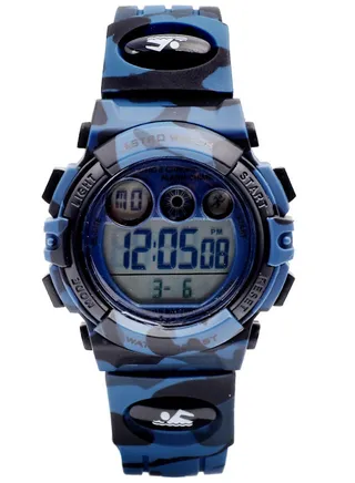 Kids Unisex Digital Round Shape Plastic Wrist Watch A9933-PPNS - 38 Mm 