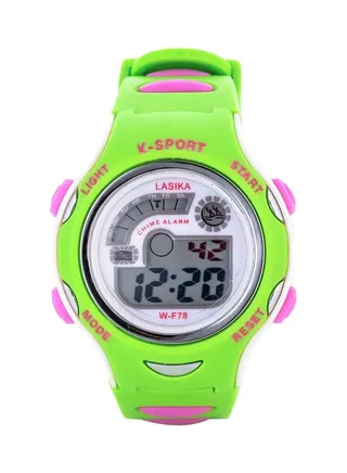 Kids' Rubber Digital Electronic Watch W-F78 