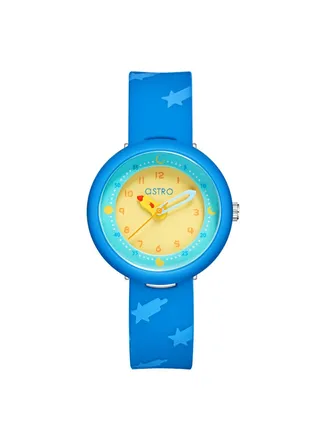 ASTRO Kids Analog Yellow Dial Watch - A23811-PPNY 