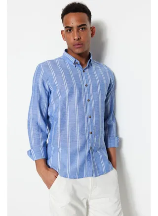 Man Shirt Royal Blue 