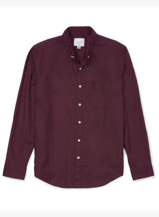 AE Slim Fit Flex Oxford Button-Up Shirt 
