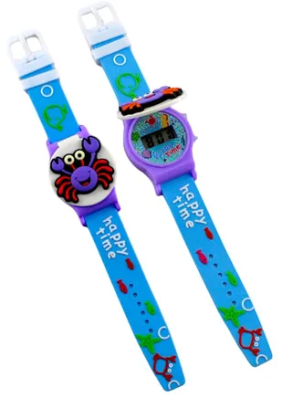 2 in 1 Cartoon character kids watch 