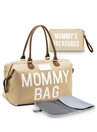 Baby Diaper Bag, Mommy Bag for Hospital Delivery and Maternity, Multifunction Large Travel Diaper Tote for Boys and Girls 