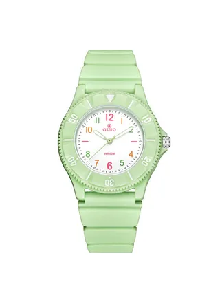 Astro Kids Analog White Dial Watch - A23826-PPGW 