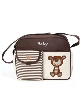 Multipurpose Portable Travelling Lovely One-shoulder Mommy Diaper Bag With High-quality Material 