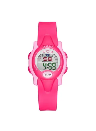 ASTRO Kids Digital Pink Dial Watch - A23902-PPPP 