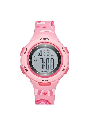 ASTRO Kids Digital Pink Dial Watch - A23914-PPPP 