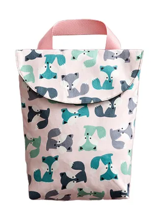 Animal Printed Mini Diaper Bag 