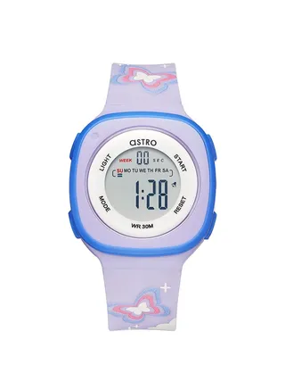 ASTRO Kids Digital Purple Dial Watch - A23913-PPVV-BT 