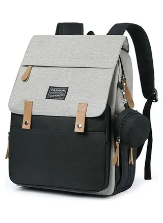 Spot Portable Mother And Baby Bag Multi-functional Shoulder Large Capacity Portable Diaper Backpack 