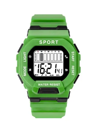 Kids Multifunction Sports Water Resistant Digital Watch Multicolour 