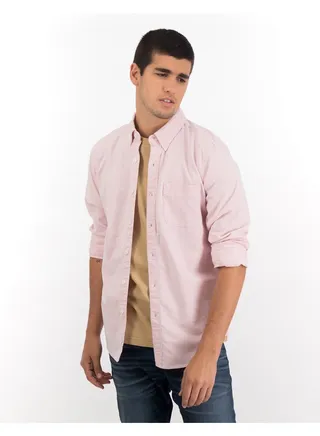 AE Slim Fit Flex Oxford Button-Up Shirt 