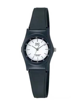 Girls' Water Resistant Analog Wrist Watch VQ05J002Y - 35 mm - Black 