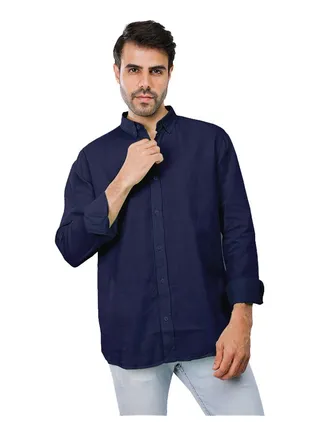 Coup Regular Fit Basic Shirt For Men Color Navy 
