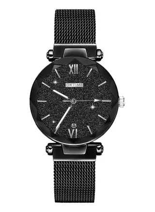 Kids' Stainless Steel Analog Wrist Watch J3822B-KM - 42 mm - Black 