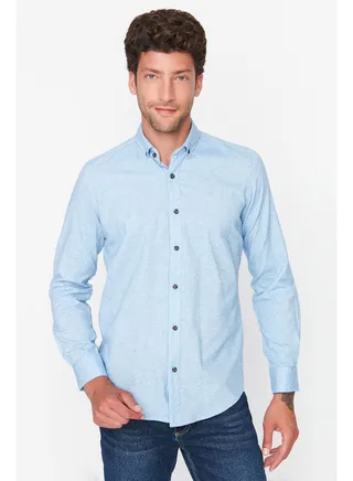 Man Shirt Blue 