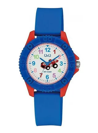 Kids' Rubber Analog Watch Vq96J023Y 