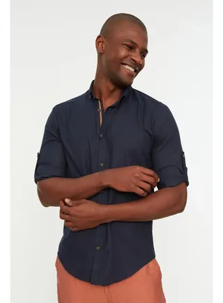 Man Shirt Navy 