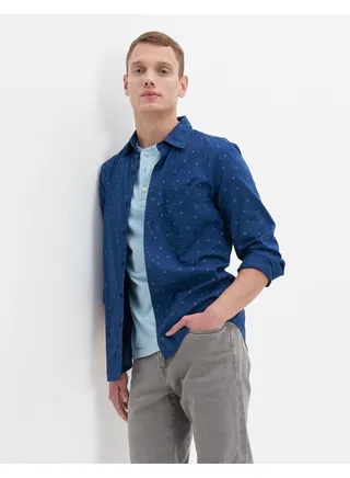 AE Printed Slim Fit Everyday Button-Up  Shirt 