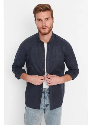 Man Shirt Navy 