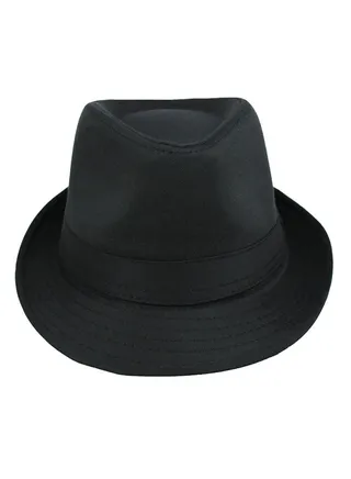 Casual Fedora Hat Black 