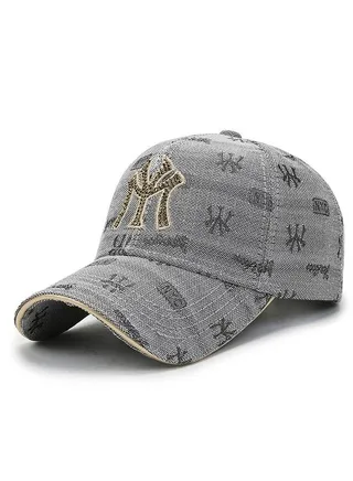 Fashion Embroidered Baseball Caps Adjustable Breathable Visor For Outdoor Casual Sports Golf Caps 