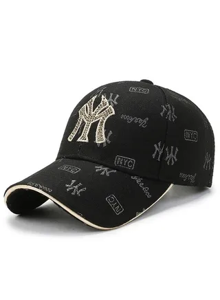 Fashion Embroidered Baseball Caps Adjustable Breathable Visor For Outdoor Casual Sports Golf Caps 