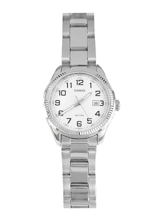 Men's Stainless Steel Analog Quartz Watch MTP-1302D-7BVDF - 34 mm - Silver 