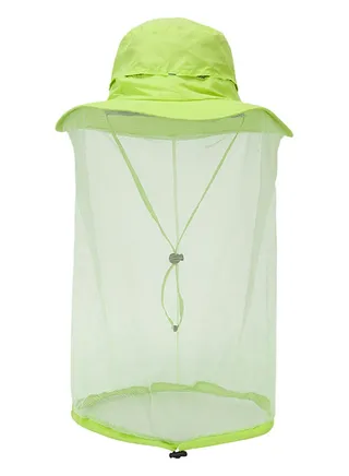 Mesh Insect-Proof Sun Protection Hat Green 