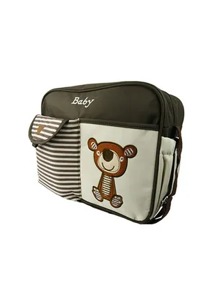 Multipurpose Portable Travelling Lovely One-shoulder Mommy Diaper Bag With High-quality Material 