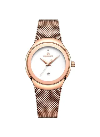 Girls' Water Resistant Stainless Steel Analog Watch N5004 