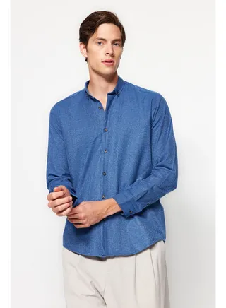 Man Shirt Indigo 