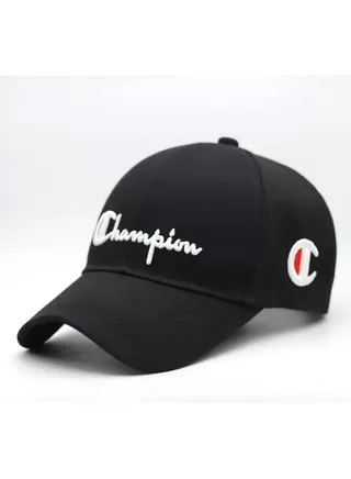 Unisex Champion Letter Embroidered Sports Cap 
