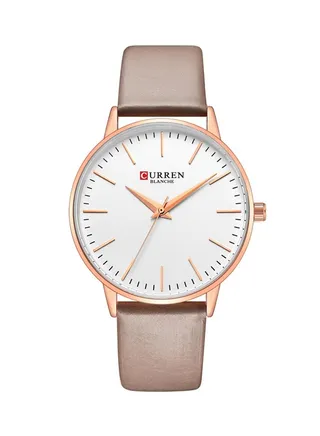 Girls' Leather Analog Wrist Watch C9021L-3 
