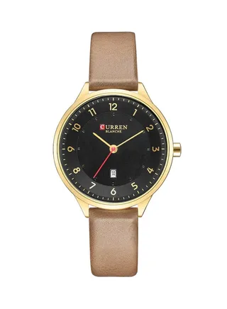 girls Leather Analog Wrist Watch C9035L-1 