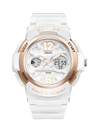 Girls' Water Resistant Analog/Digital Watch WS-1632-7 