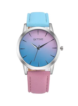 Girls' Leather Analog Wrist Watch J4214-6 