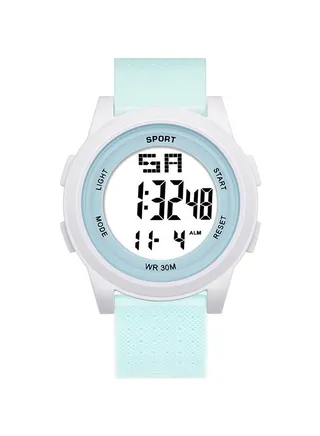 Kids Multifunction Sports Water Resistant Digital Watch Multicolour 